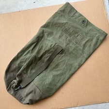 Bolsa de viagem vintage exército militar guerra coreana tipo 1 lona verde 1951 comprar usado  Enviando para Brazil