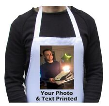 Personalised apron photo for sale  SWINDON