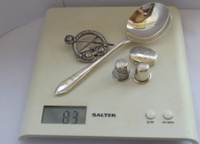 Solid silver hallmarked for sale  SCARBOROUGH