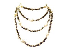 Vintage collier chanel d'occasion  Paris VII