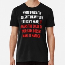 Camiseta White Privilege P a 5XL fabricada nos EUA, usado comprar usado  Enviando para Brazil
