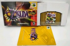 The Legend of Zelda Majora's Mask (N64 2000) Muito bom estado com manual + protetor de estojo LEIA comprar usado  Enviando para Brazil