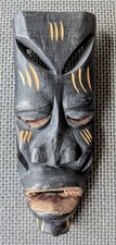 Afrikanische holz maske gebraucht kaufen  Hamburg