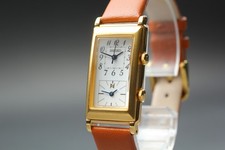 Usado, Vintage 1996 Quase Perfeito SEIKO NOIE 1EFW-5A00 Dual Time Tank Qz Relógio Feminino JAPÃO comprar usado  Enviando para Brazil