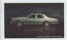 Cartão postal Mr Fancy Cancel não usado Chevrolet Caprice Classic 4 portas sedã #46 comprar usado  Enviando para Brazil