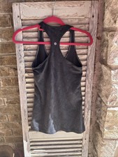 Regata LULULEMON CRB COOL RACERBACK Pena de Pavão Símbolo Lulu Escondido comprar usado  Enviando para Brazil