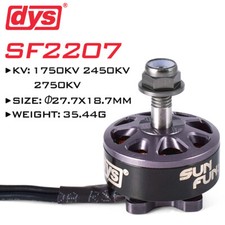 DYS 2207 1750KV 2450KV 2750KV Brushless Motor 4S Cw Rosca Para Fpv Drone Racing comprar usado  Enviando para Brazil