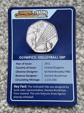 Volleyball 50p change for sale  BRISTOL