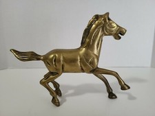 Usado, Estatueta de cavalo de bronze vintage mede 8 1/4"L x 2"L x 6 1/4" de altura comprar usado  Enviando para Brazil