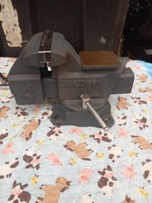 Maca de banco artesanal vintage, mandíbulas de 4", base giratória 51854 comprar usado  Enviando para Brazil