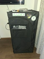 Growzelt kompletset ledlampe gebraucht kaufen  Kirn