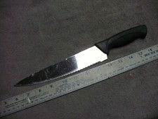 Faca de cozinha grande de aço inoxidável com cabo de plástico, fabricante sem marca,  comprar usado  Enviando para Brazil