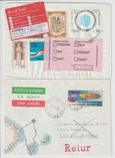 Aerogrammi italia interi usato  Foligno