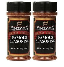 Shaker Memphis Charlie Vergos Rendezvous Famous Tempero 4,5 oz (pacote com 2) comprar usado  Enviando para Brazil