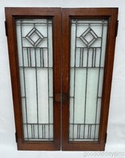 Pair antique leaded for sale  Chicago