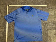 Camisa polo masculina Augusta National taco de golfe XL Masters Amen canto listrada golfe comprar usado  Enviando para Brazil