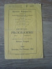 1950 berwick rangers for sale  EDINBURGH