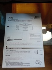 Bedienungsanleitung radio jvc gebraucht kaufen  Bamberg