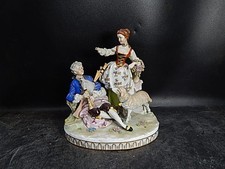 Porzellanfigur krone liebespaa gebraucht kaufen  Markt Schwaben
