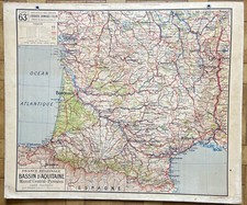 Ancienne carte scolaire d'occasion  Lyon VII