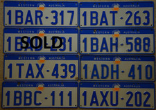 Western australia license for sale  Huntsville
