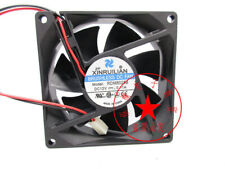Ventilador de refrigeração Xin Ruilian RDM8025B 8025 12V 0.11A 2 fios bola dupla chassi CPU comprar usado  Enviando para Brazil