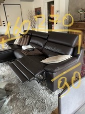pelle poltrone fior usato  Brescia