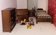 Usado, móveis vintage de madeira para casa de bonecas comprar usado  Enviando para Brazil