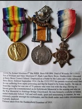 Ww1 casualty trio for sale  SUTTON COLDFIELD