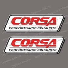 Adesivo decalque corsa peformance escapamentos logotipo brilho à prova de intempéries, usado comprar usado  Enviando para Brazil