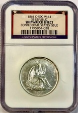 1861 confederate states for sale  Bohemia