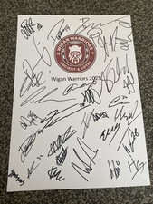 Wigan warriors rugby for sale  HECKMONDWIKE