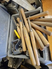 Wood turning chisels for sale  PONTEFRACT