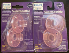 Chupete Super Soothie 4 unidades Avent (3-18 meses) Soothies rosa NUEVO segunda mano  Embacar hacia Mexico