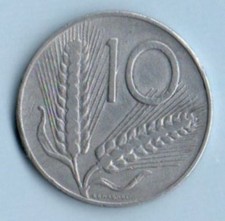 10 lire 1956 usato 10 lire 1956 usato Italia