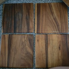 Set acacia wood for sale  RIPON