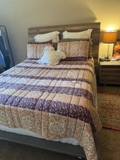 Queen wood bed for sale  Cypress