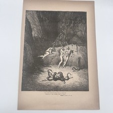 Gustave dorè xilografia usato  Roma