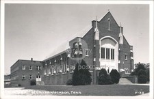 RPPC Jackson, TN Calvário Igreja Batista Cline F-32 Madison County Tennessee comprar usado  Enviando para Brazil