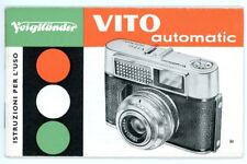 Anleitung voigtländer vito gebraucht kaufen  Dresden