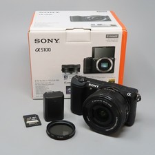 Usado, Câmera sem espelho Sony Alpha A5100 com lente 16-50mm – 1.310 cliques! comprar usado  Enviando para Brazil
