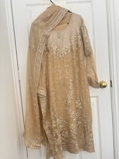 Piece chiffon shalwar for sale  MANCHESTER