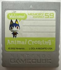 Cartão de memória oficial Animal Crossing GameCube (DOL-008) - Nintendo comprar usado  Enviando para Brazil