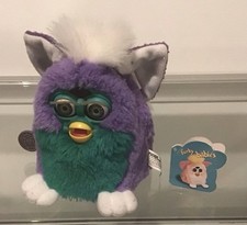 Usado, Furby baby 2000 muito roxo FUNCIONANDO + etiqueta eletrônica tigre vintage comprar usado  Enviando para Brazil