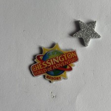 Chessington logo pin for sale  FAREHAM