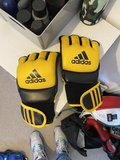 Adidas mma gloves. for sale  YEOVIL