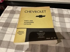Chevrolet parts accessories for sale  Belvidere