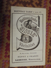 Catalogue leaflet sewing d'occasion  Expédié en Belgium