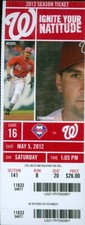 2012 nationals phillies for sale  Anoka