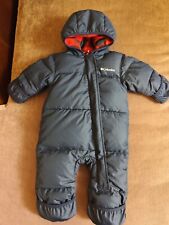Columbia Przytulny Królik Granatowy 60/40 Duck Down Feather Baby Kids Kombinezon śnieżny 6-12 mth na sprzedaż  Wysyłka do Poland
